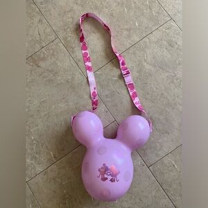 Pink Polka-Dot Mickey Balloon Valentine’s Day Popcorn Bucket 2024